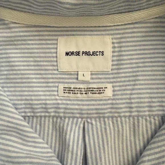 ALGOT OXFORD MONOGRAM SHIRT - Picture 4 of 5